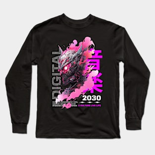 Mecha Streetwear Long Sleeve T-Shirt